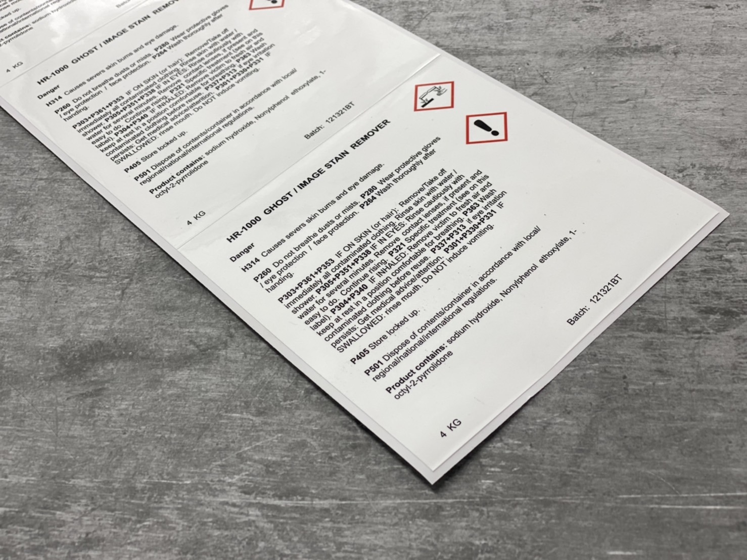 Rectangle Stickers Printing